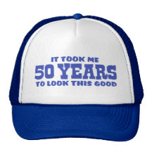 50th Birthday Trucker Hats