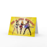 50th birthday with a girl band cards