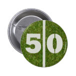 50th Birthday Yard Button