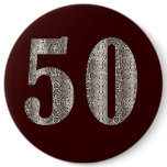 50th Snakeskin Buttons
