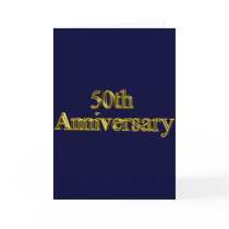 50th Wedding Anniversary Gifts Greeting Cards