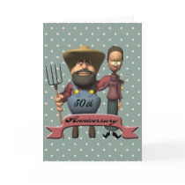 50th Wedding Anniversary Gifts Greeting Card