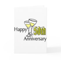 50th Wedding Anniversary Gifts Greeting Cards