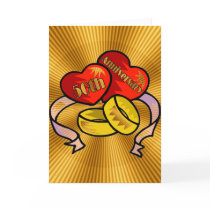 50th Wedding Anniversary Gifts Greeting Card