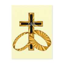 50th Wedding Anniversary Gifts Post Card