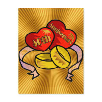 50th Wedding Anniversary Gifts Postcards
