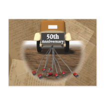 50th Wedding Anniversary Gifts Post Cards