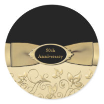 50th Wedding Anniversary Sticker
