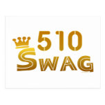 510 California Swag Postcard