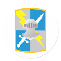 513th Military Intelligence Brigade Round Sticker