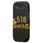 518 Area Code Swag Samsung Galaxy S3 Cover