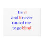 51 never gone blind