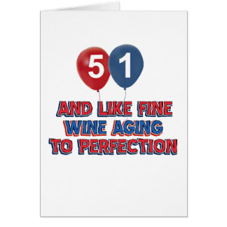 51st Birthday Cards, Photo Card Templates, Invitations &amp; More
