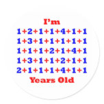 52 Years old! Sticker