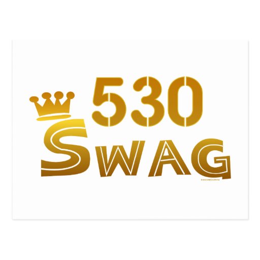 530 California Swag Postcard