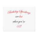 53 Birthday Spanking postcards