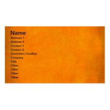 5451_sports ORANGE POPSICLE TEXTURE BACKGROUND TEM Business Card