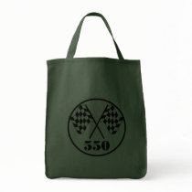 550 Chequered Flags Tote Bag