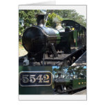 5542 Steam Locomotive cards