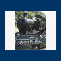 5542 Steam Locomotive postcards