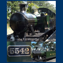 5542 Steam Locomotive t-shirts