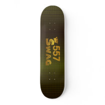 557 Area Code Swag Skateboard Deck