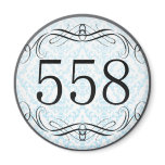 558 Area Code Fridge Magnets