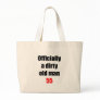 55  Dirty Old Man Canvas Bag