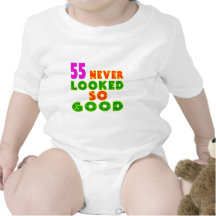 55 Never Looked So Good Birthday Designs Baby Bodysuits