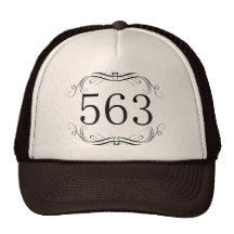 563 Area Code Hats