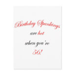 56 Birthday Spanking Postcards