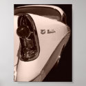 56 chevy antique style  posters