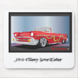 56 CHEVY LOWRIDER, 1956 Chevy Low Rider mousepads