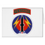 56 Field Artillery Command Greeting Card