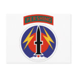 56 Field Artillery Command Post Card
