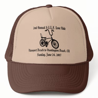 57852bike, 2nd Annual S.I.L.F. Love RideNewport... Trucker Hats by wendyschuck