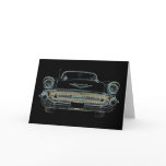 57 Chevy Bel Air Greeting Card