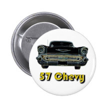 57 Chevy Button
