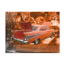 57 Chevy-Lake Scott Rod Run Series Postcard