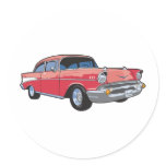 57 Classic Car Sticker