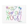 57 Year Olds Rock ! Postcards