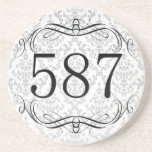 587 Area Code Coasters