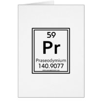 59 Praseodymium cards