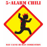 5 Alarm Chilli Ladie's Dark Petite T-Shirt