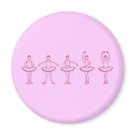 5 Ballet Positions Refrigerator Magnets