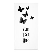 5 Black Butterflies