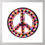 5-color peace poster