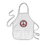 5-colour peace apron