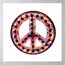 5-colour peace poster