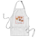 5 Easy Peaches - punny designs by suzi long aprons